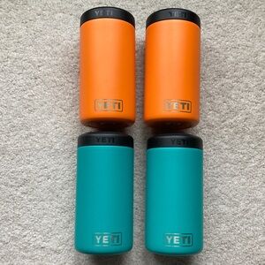 Set of 4 YETI 16 oz colsters
